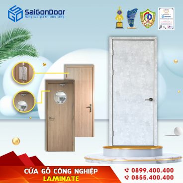 Cửa gỗ công nghiệp là gì? Chi tiết cửa gỗ công nghiệp