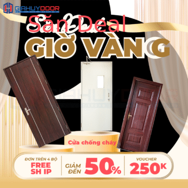 LỰA CHỌN CỬA CHỐNG CHÁY GIAHUYDOOR – AN TOÀN, BỀN VỮNG, TIẾT KIỆM