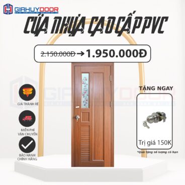 CỬA NHỰA ĐÀI LOAN GIAHUYDOOR – CHẤT LƯỢNG TẠO NÊN GIÁ TRỊ