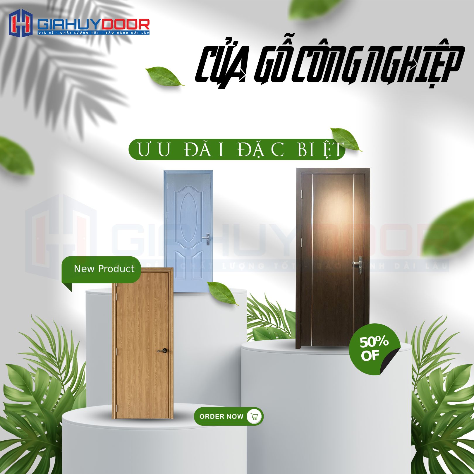 CỬA GỖ CÔNG NGHIỆP GIAHUYDOOR – SỰ LỰA CHỌN BỀN ĐẸP VÀ KINH TẾ